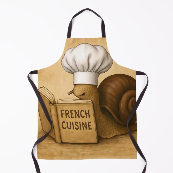 Item preview, French Snail Chef designed and sold by Midlifeartist.