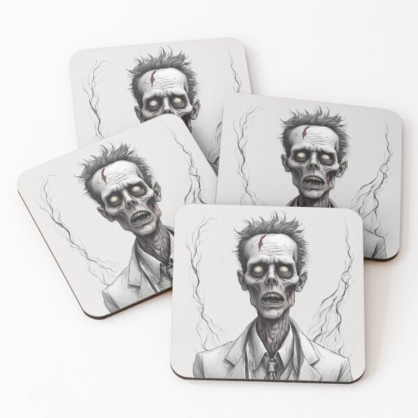 Item preview, Zombie in a Suit - Office Zombie designed and sold by NightTimeJ.