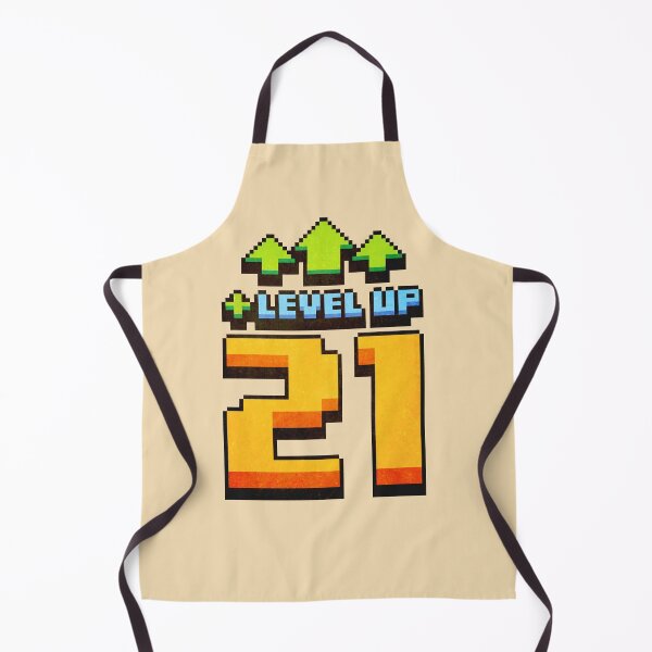 Item preview, Level Up 21 Lvl Pixel Art Birthday Gift designed and sold by PixelDrukiPL.