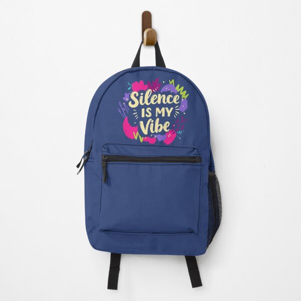 Item preview, Silence Is My Vibe – Calm & Minimalist Introvert Design designed and sold by LaserKey.