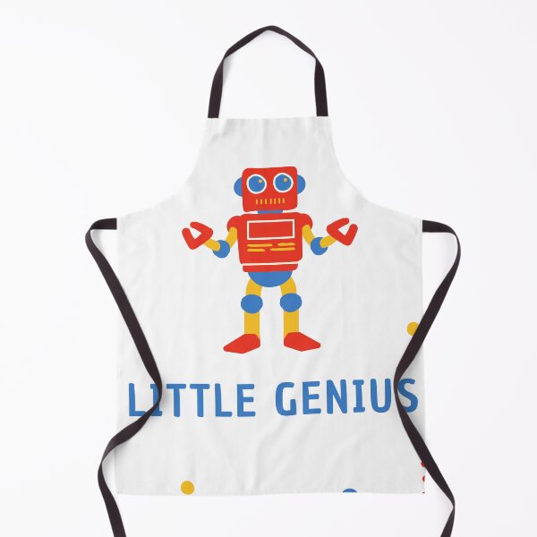 Item preview, Little Genius – Cute Red Robot for Kids designed and sold by Zaydroid.