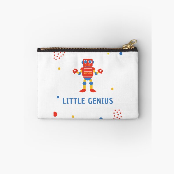 Item preview, Little Genius – Cute Red Robot for Kids designed and sold by Zaydroid.