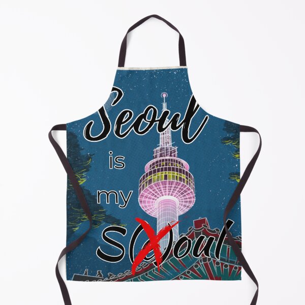 Item preview, Seoul is my Soul – Namsan Tower & Hanok designed and sold by mycreastyle.