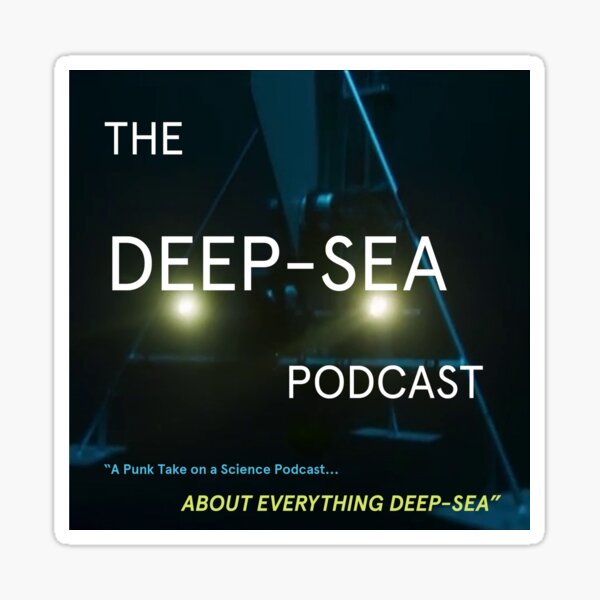 Item preview, Deep-Sea Podcast logo with Slogan designed and sold by Deep-Sea Podcast.