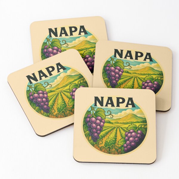 Item preview, Napa, California - Bunches of Grapes Wine Country designed and sold by Myra365Art.