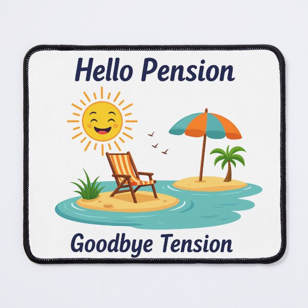 Item preview, Retirement Joy – Goodbye Stress designed and sold by PriyaMagic.