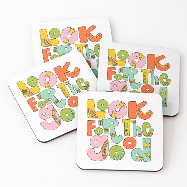 Item preview, Look For The Good Funky Quote designed and sold by GraceMakes03.