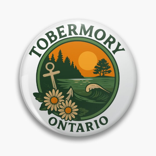 Item preview, Tobermory - Ontario (with Green Lettering) designed and sold by VelvetRoom.