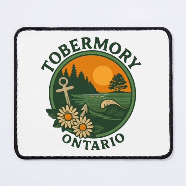 Item preview, Tobermory - Ontario (with Green Lettering) designed and sold by VelvetRoom.