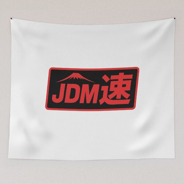 Item preview, Retro JDM Speed Kanji V2 – Vintage AE86 Inspired Japanese Car Design designed and sold by PrintsGate.