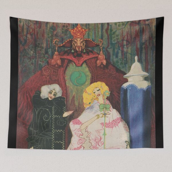 Item preview, Harry Clarke's drawing of The Shepherdess & The Chimney Sweep designed and sold by rogerstrawberry.