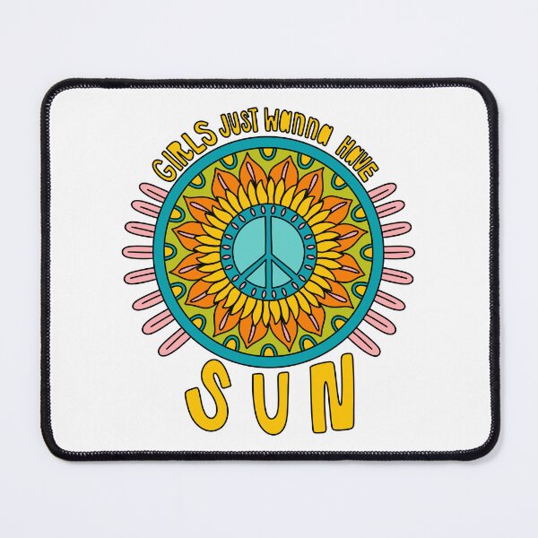 Item preview, Girls Just Wanna Have Sun Sunflower Mandala designed and sold by GraceMakes03.