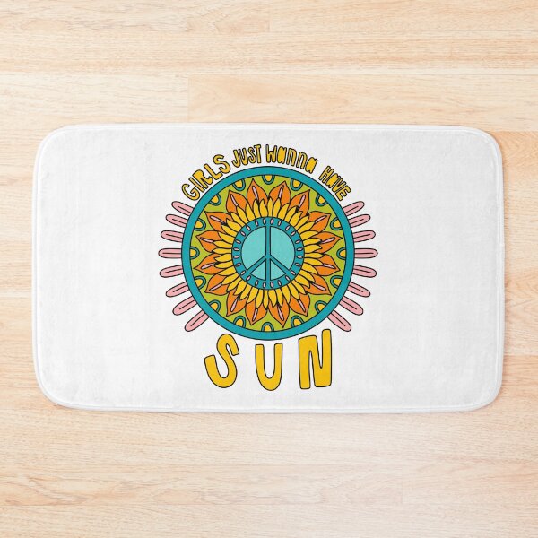Item preview, Girls Just Wanna Have Sun Sunflower Mandala designed and sold by GraceMakes03.