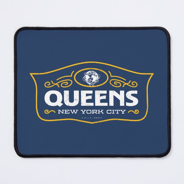 Item preview, Queens New York City Retro Shield designed and sold by deadmansupplyco.