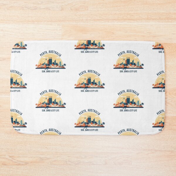 Item preview, Australia - Perth (Country Collection) designed and sold by HeartbeatPrint.