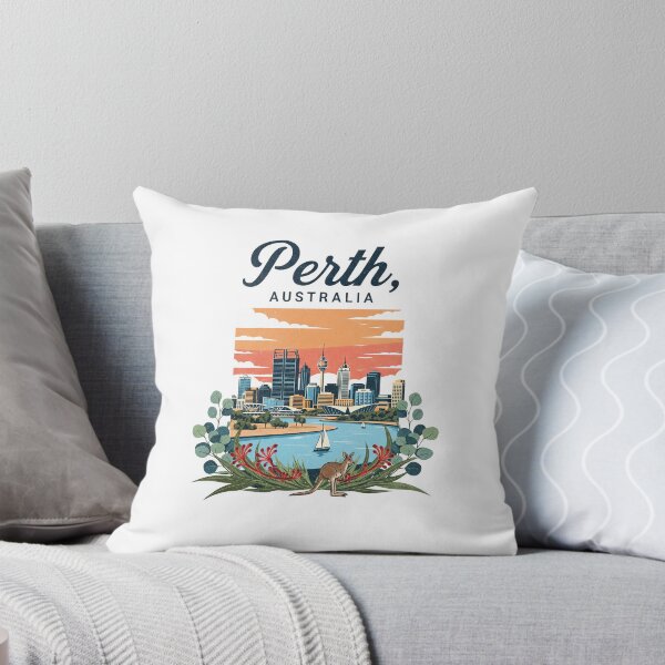Item preview, Australia - Perth (Country Collection) designed and sold by HeartbeatPrint.
