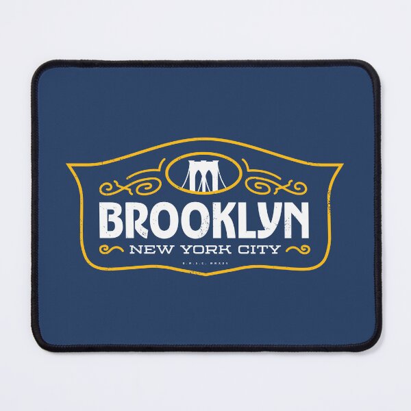 Item preview, Brooklyn New York City Retro Shield designed and sold by deadmansupplyco.