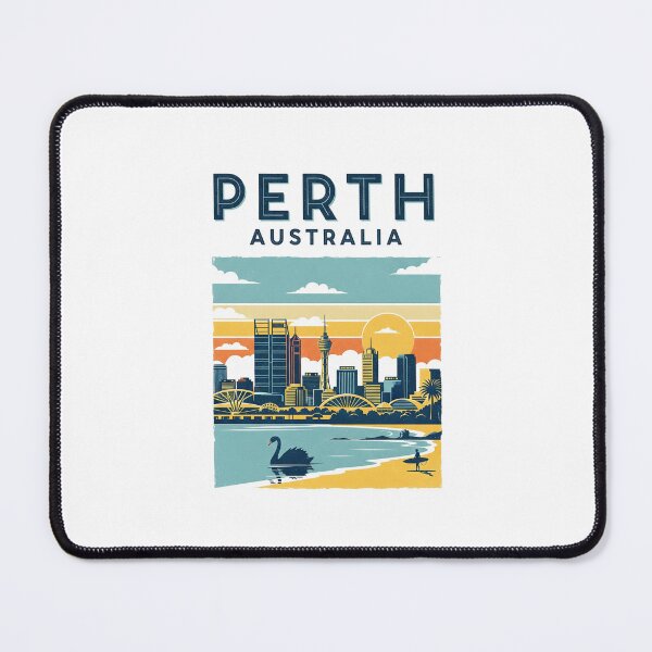 Item preview, Australia - Perth (Country Collection) designed and sold by HeartbeatPrint.
