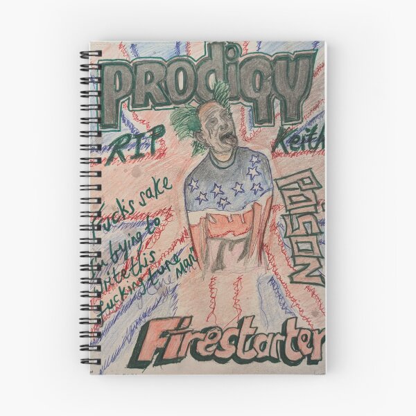 Item preview, Iconic Keith Flint Prodigy Tribute - Raw Hand-Drawn Rave Legend Art designed and sold by DJArtworkYork.