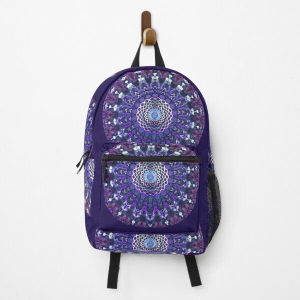 Item preview, Purple Tie Dye Mandala Wheel designed and sold by AuroraXGreen.