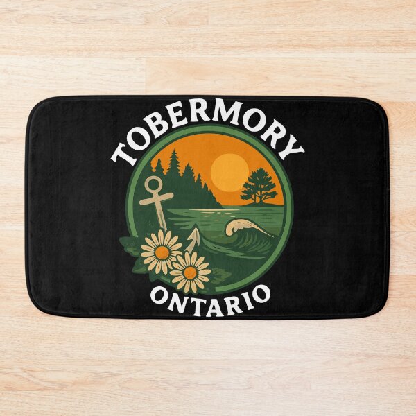 Item preview, Tobermory - Ontario (with White Lettering) designed and sold by VelvetRoom.