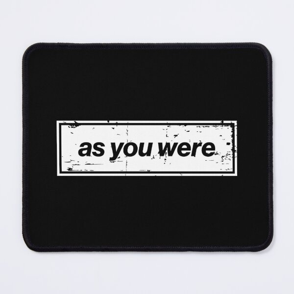 Item preview, As You Were - The Mancunian Indie LG Statement White designed and sold by Butter Creative.