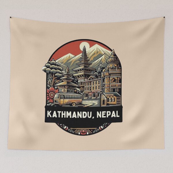 Item preview, Kathmandu, Nepal designed and sold by Myra365Art.