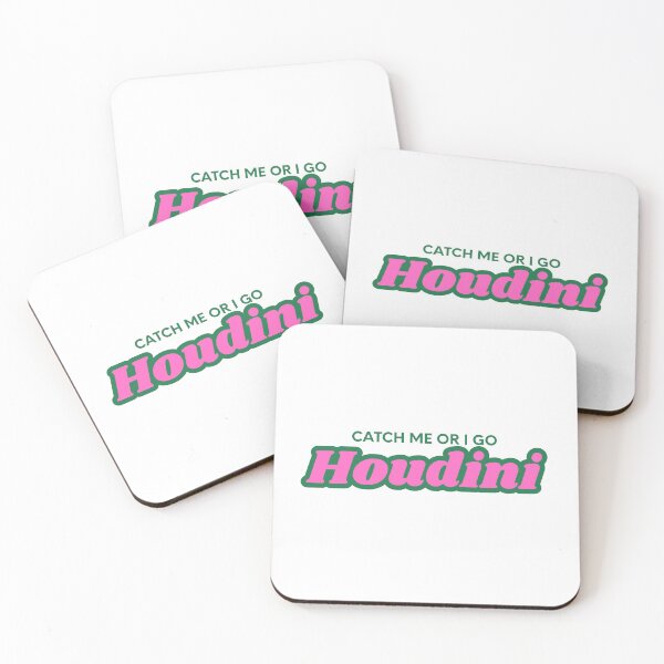 Item preview, T-shirt catch me or i go houdini designed and sold by ElizaMagic.