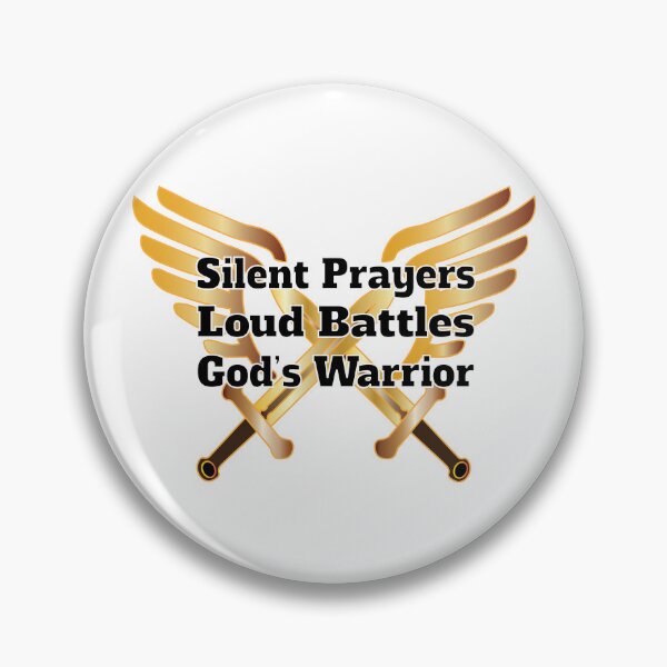 Item preview, Silent Prayers, Loud Battles, God's Warrior  designed and sold by Mye Light Designs.