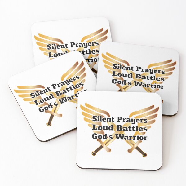 Item preview, Silent Prayers, Loud Battles, God's Warrior  designed and sold by Mye Light Designs.