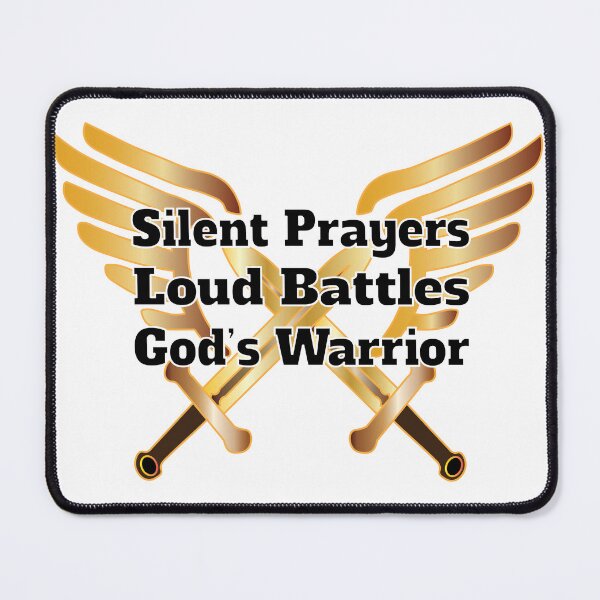 Item preview, Silent Prayers, Loud Battles, God's Warrior  designed and sold by Mye Light Designs.