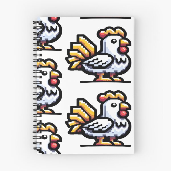 Aperçu de l'œuvre Poulet Pixel créée et vendue par WhatevrWrksMrch.