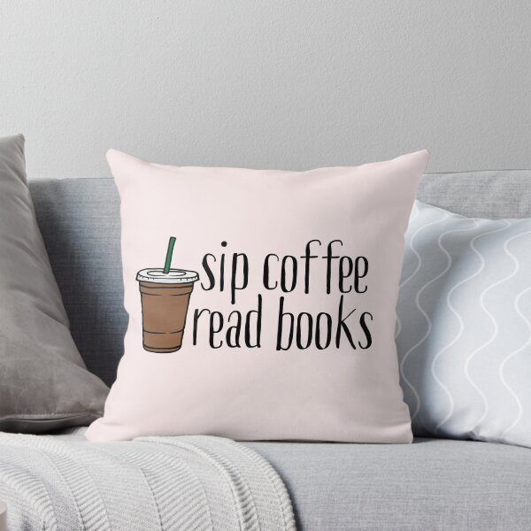 Item preview, sip coffee read books designed and sold by Neadoodles.