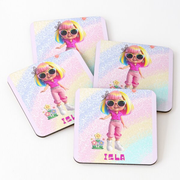 Item preview, Isla Doll Name Design – Cute Gift for Girls, School Supplies and Birthday Surprises designed and sold by daila70.