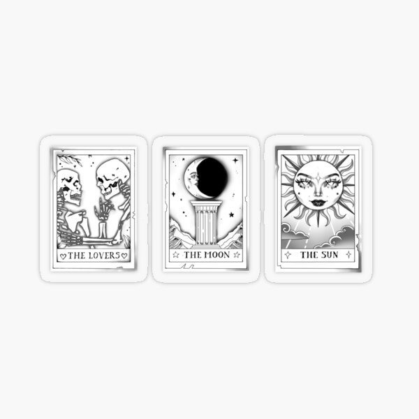Item preview, Tarot Set Sticker Sheet designed and sold by ZeroGraaviity.