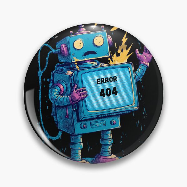 Item preview, 404 Bot – Brain not found designed and sold by Das Leben - Eine Hassliebe.