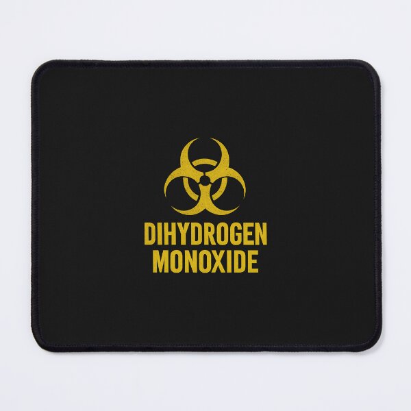Item preview, Dihydrogen Monoxide Biohazard Parody – Toxic Science Meme Design designed and sold by Willebees.