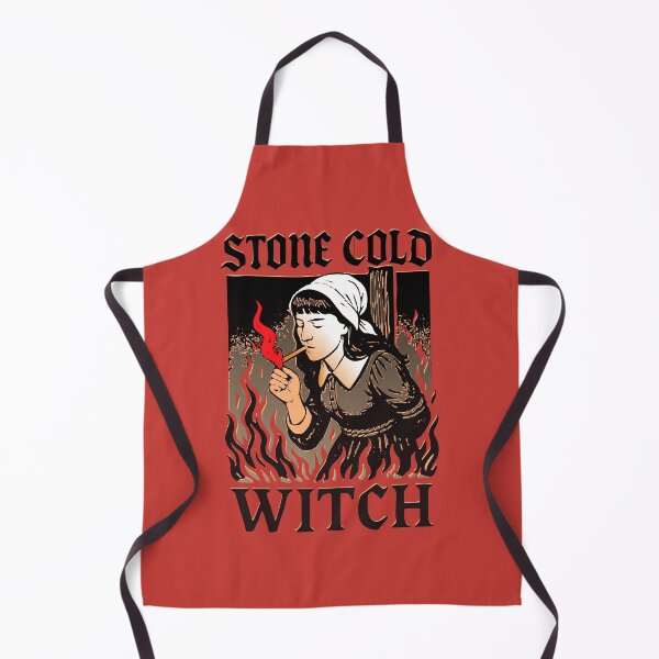 Item preview, Stone Cold Witch | Retro Burned at the Stake Smoking Meme Design designed and sold by Boris1987.