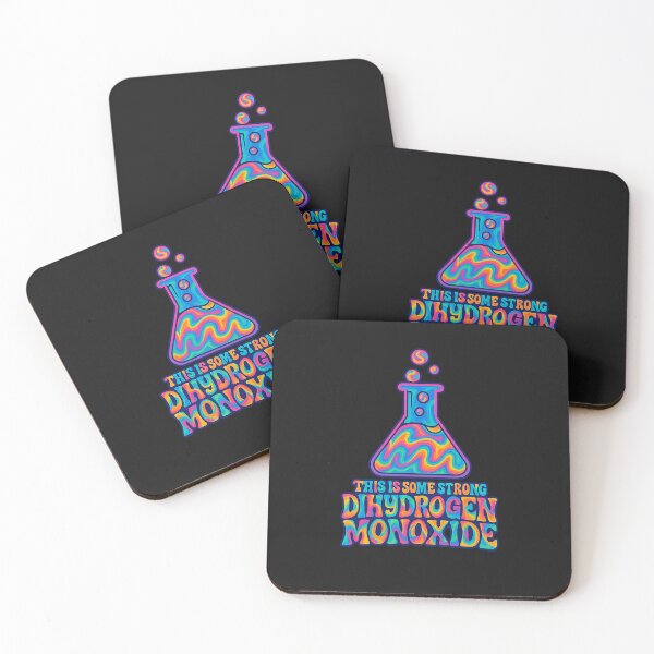 Item preview, Strong Dihydrogen Monoxide – Psychedelic Science Meme Design designed and sold by Willebees.