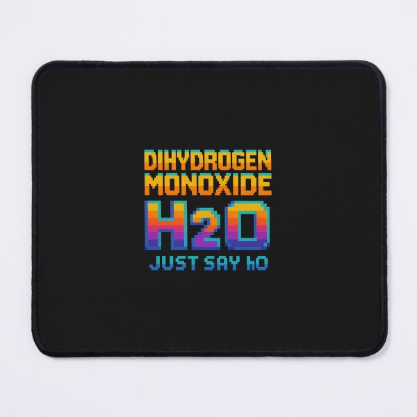 Item preview, Dihydrogen Monoxide Pixel Art – Retro H₂O Meme Design designed and sold by Willebees.