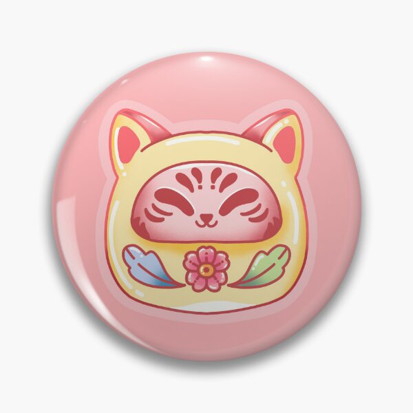 Item preview, Cute kawaii daruma smiling  japanese sticker designed and sold by paperfullyyours.