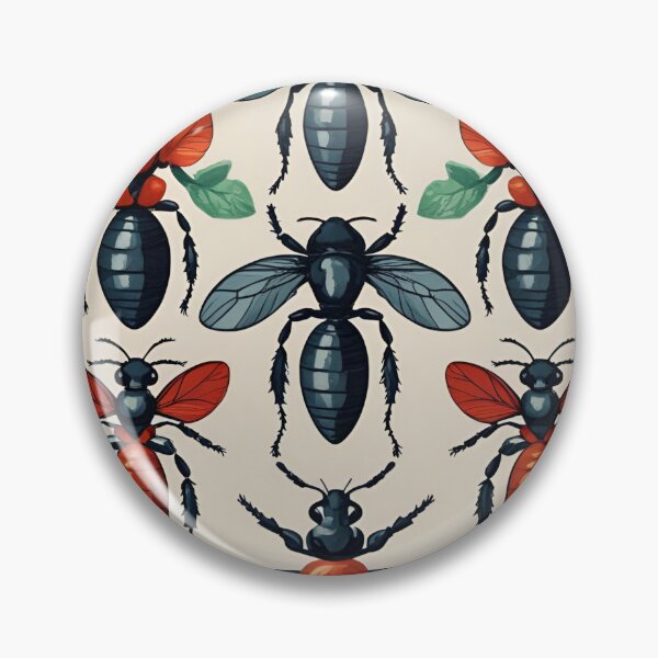 Item preview, Cottage Core Insect Pattern designed and sold by PatronesKawai.