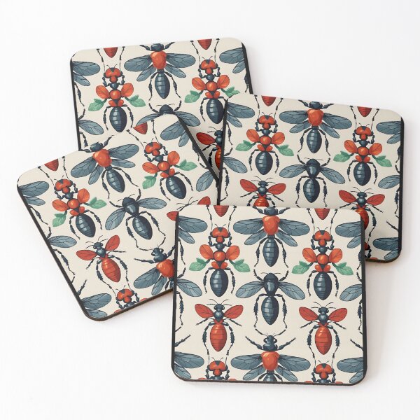 Item preview, Cottage Core Insect Pattern designed and sold by PatronesKawai.