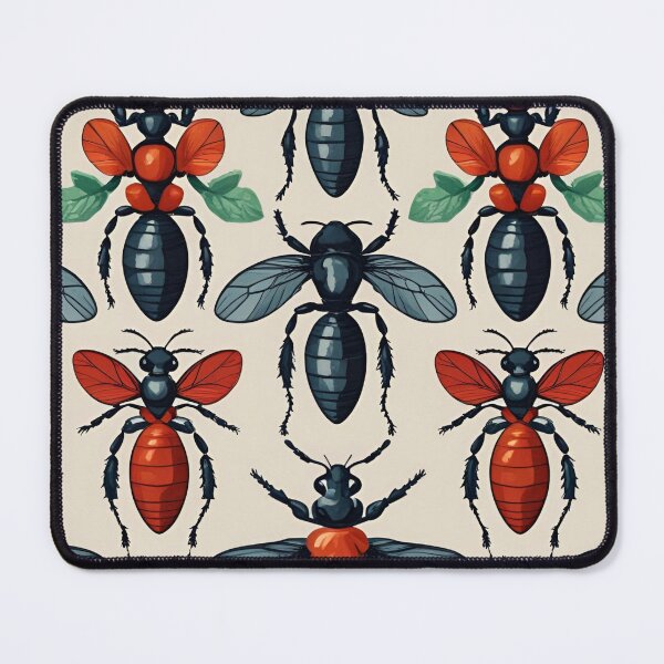 Item preview, Cottage Core Insect Pattern designed and sold by PatronesKawai.