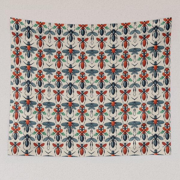 Item preview, Cottage Core Insect Pattern designed and sold by PatronesKawai.