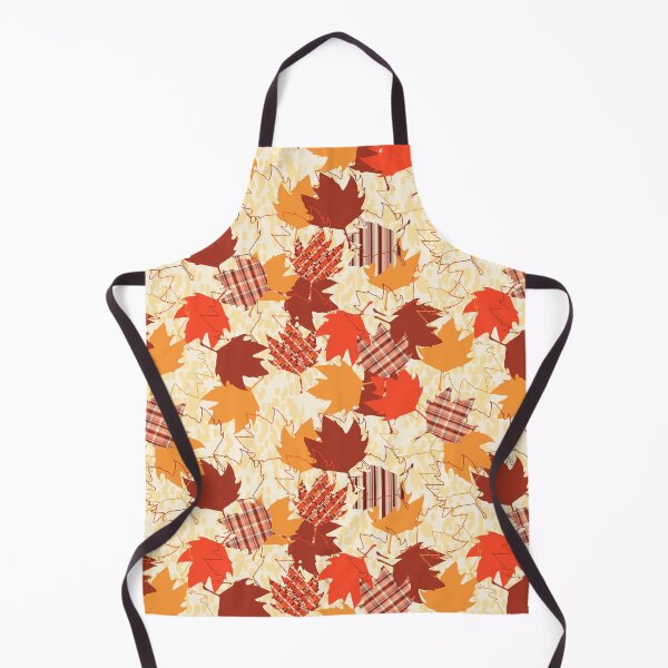 Item preview, Pumpkin and Spice Fall Leaves 2 Seamless Repeat designed and sold by Sharon Schwalbe.