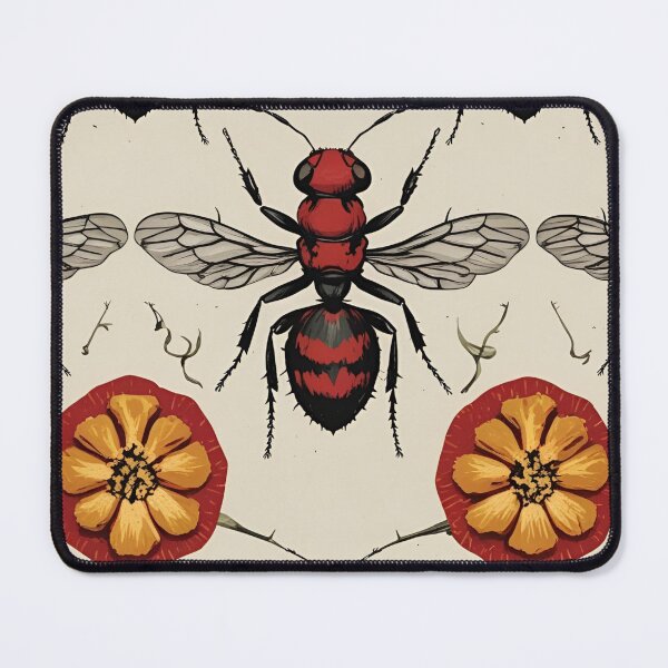 Item preview, Cottage Core Insect Pattern designed and sold by PatronesKawai.