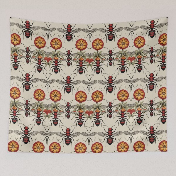Item preview, Cottage Core Insect Pattern designed and sold by PatronesKawai.