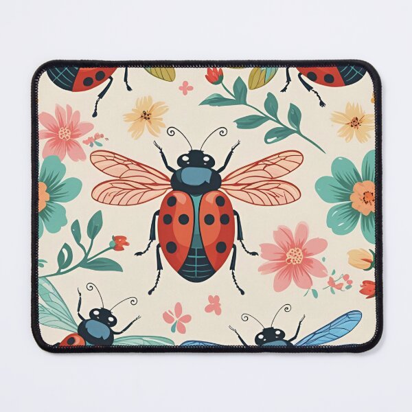 Item preview, Cottage Core Insect Pattern designed and sold by PatronesKawai.