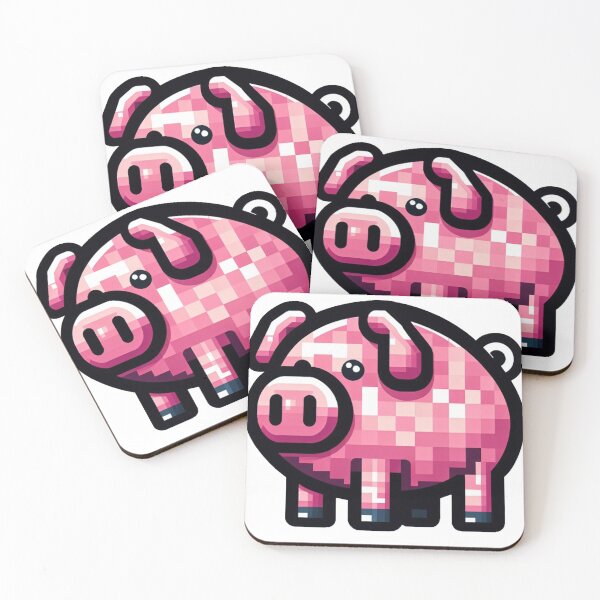 Item preview, Pixel Pig designed and sold by WhatevrWrksMrch.